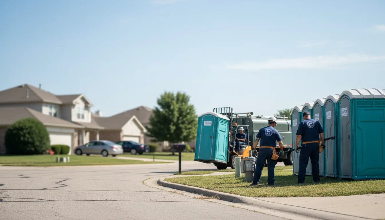 Porta Potty Rental in Palestine, TX near me